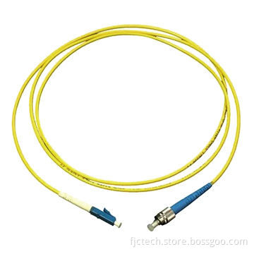 Simplex/Duplex LC-FC Yellow Fiber Optical Patch Cords, Used for Linking Equipment